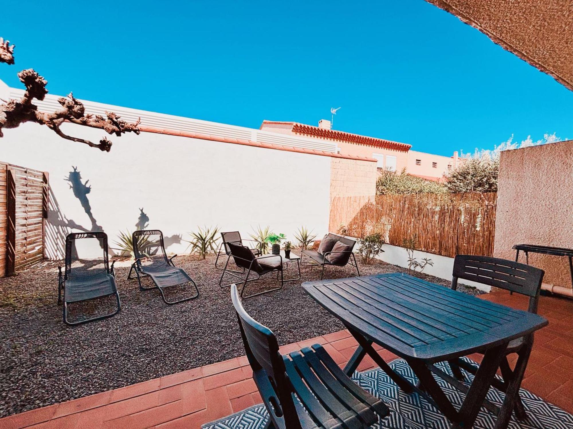 Appartement Avec Jardin Privatif A 300M De La Plage *2* Canet-en-Roussillon Dış mekan fotoğraf